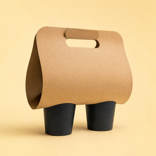 Paper Cup Holders with Handle